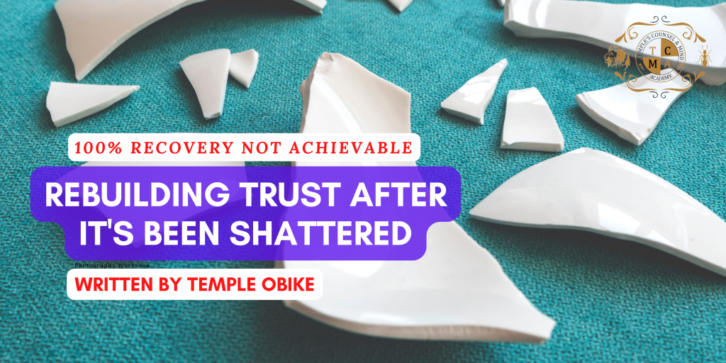 rebuild trust